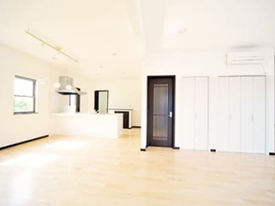 リフォームしたリビングの写真