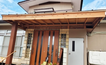 O様宅の屋根周りの写真