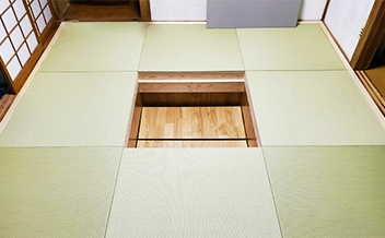 掘りごたつの写真