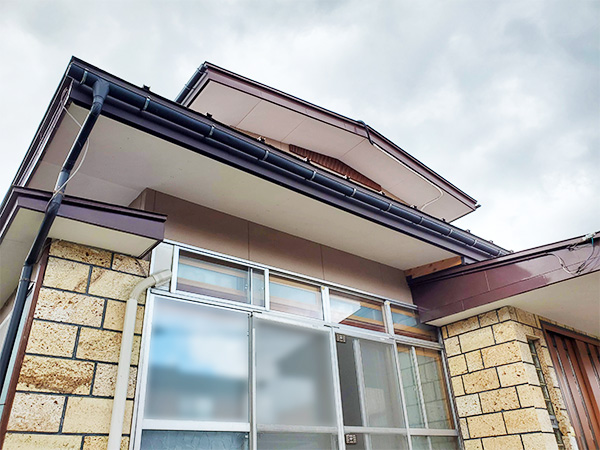 屋根周りの工事後1